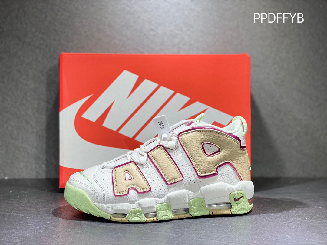 Nike Air More Uptempo OG Pippen Full Palm Air Cushion Basketball Shoes DX8955-001