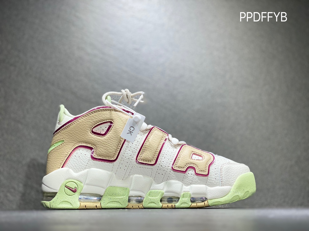 Nike Air More Uptempo OG Pippen Full Palm Air Cushion Basketball Shoes DX8955-001