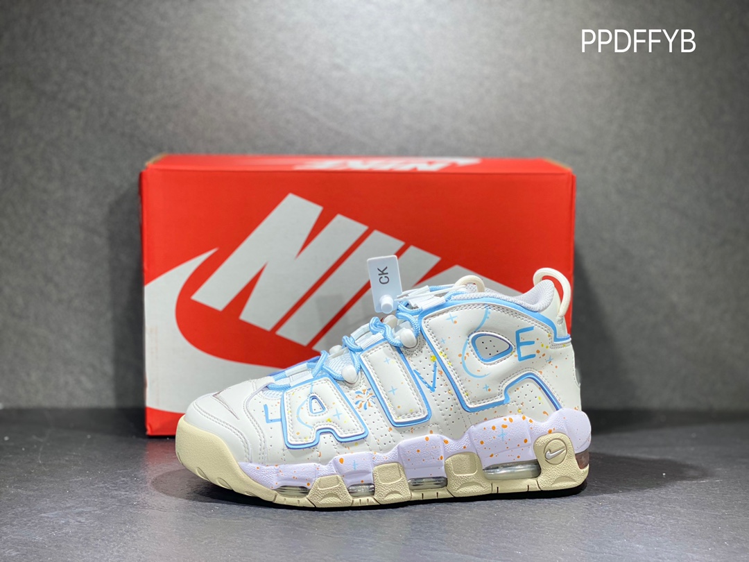 260  Nike Air More Uptempo OG耐克 皮蓬全掌气垫篮球鞋 DZ4516-100