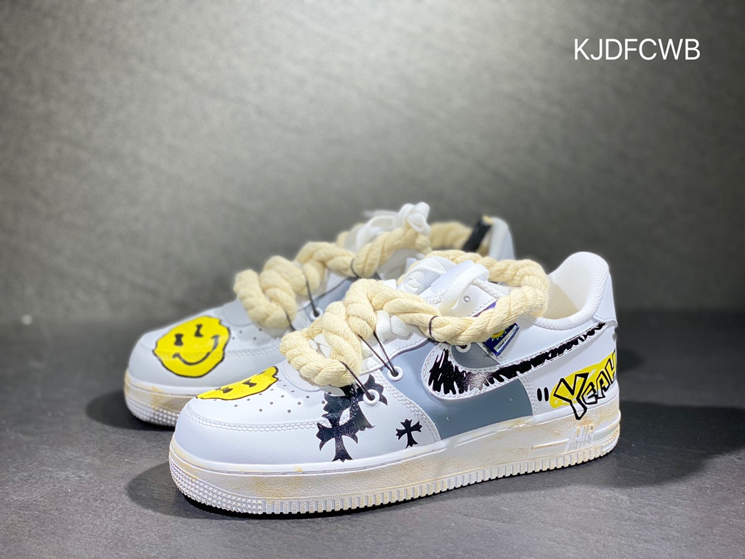 260 Nike Air Force 1 空军一号 绑带 官方同步 MK0619-211
