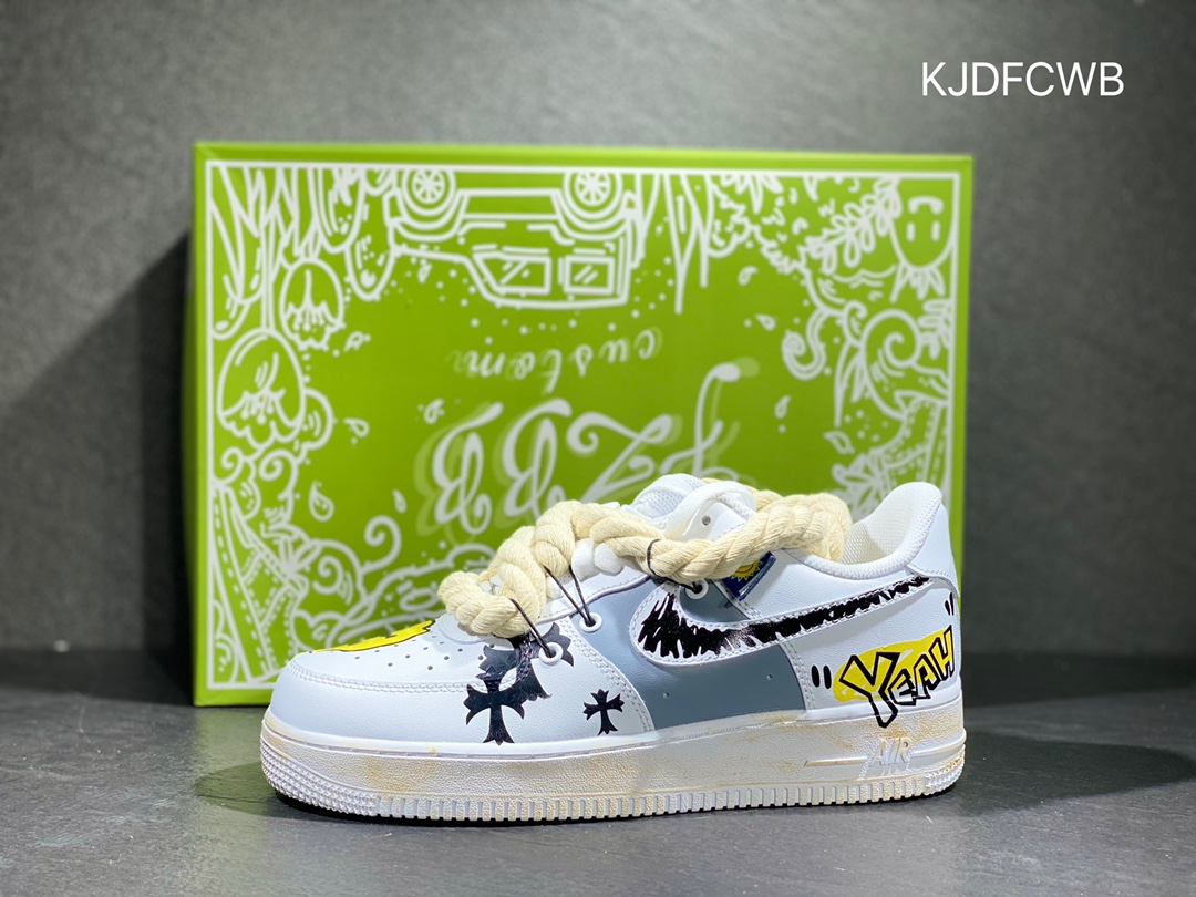 260 Nike Air Force 1 空军一号 绑带 官方同步 MK0619-211