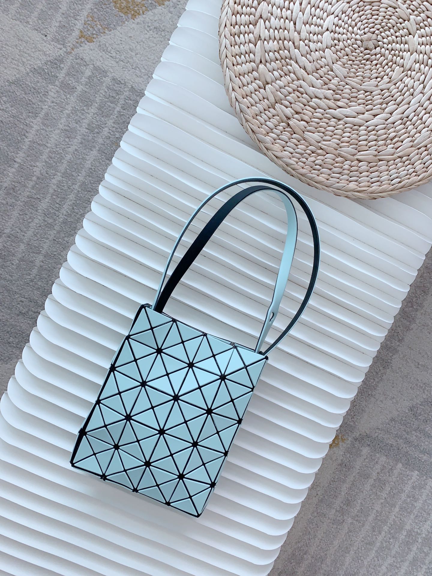 Issey Miyake BAO BAO Box Crossbody Bag - Water Blue Geometric Design 5 i1669795426 8882 3