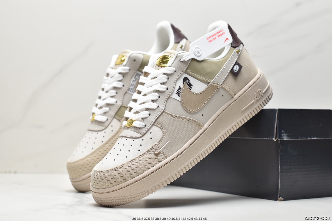 240 Nike Air Force 1 Low 空军一号低帮运动休闲板鞋DX6061-122