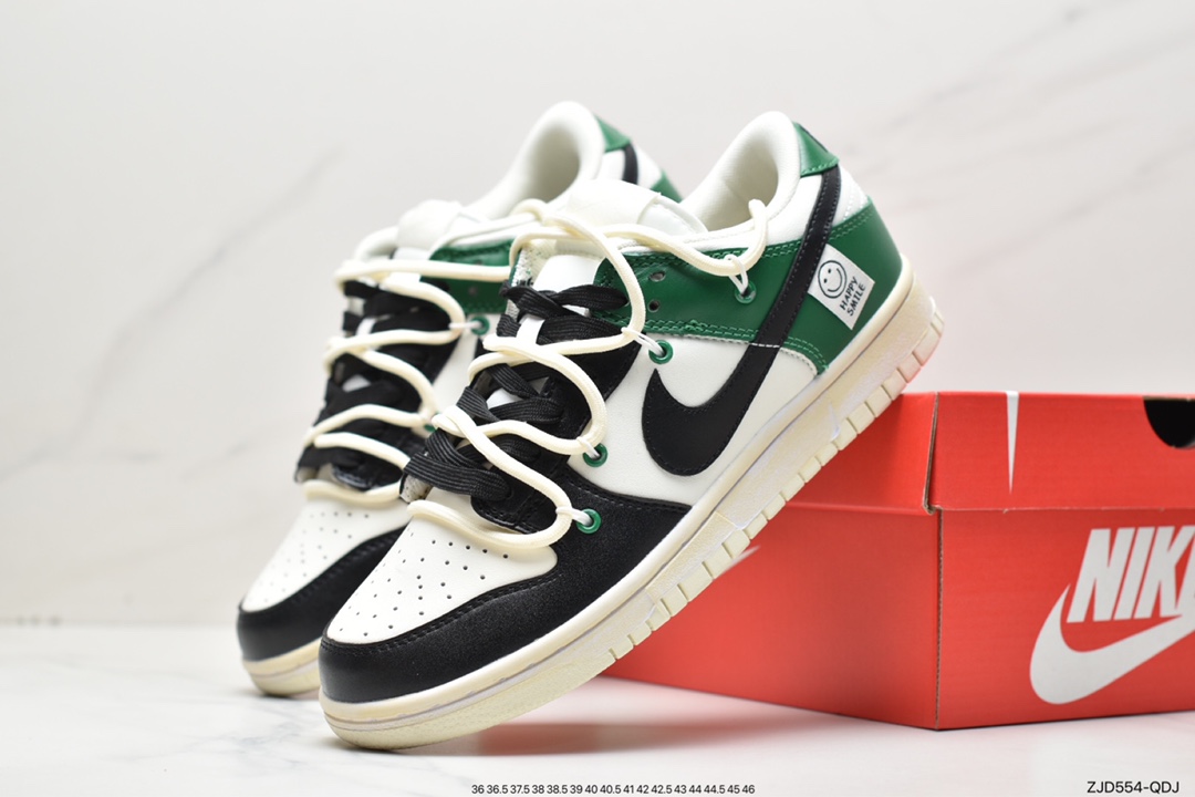240 Nike SB Dunk Low”Milk White/Pink/Smile”扣篮系列低帮休闲运动滑板板鞋 DJ6188-100