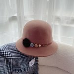 What 1:1 replica
 Chanel Hats Bucket Hat Straw Hat Black White Wool