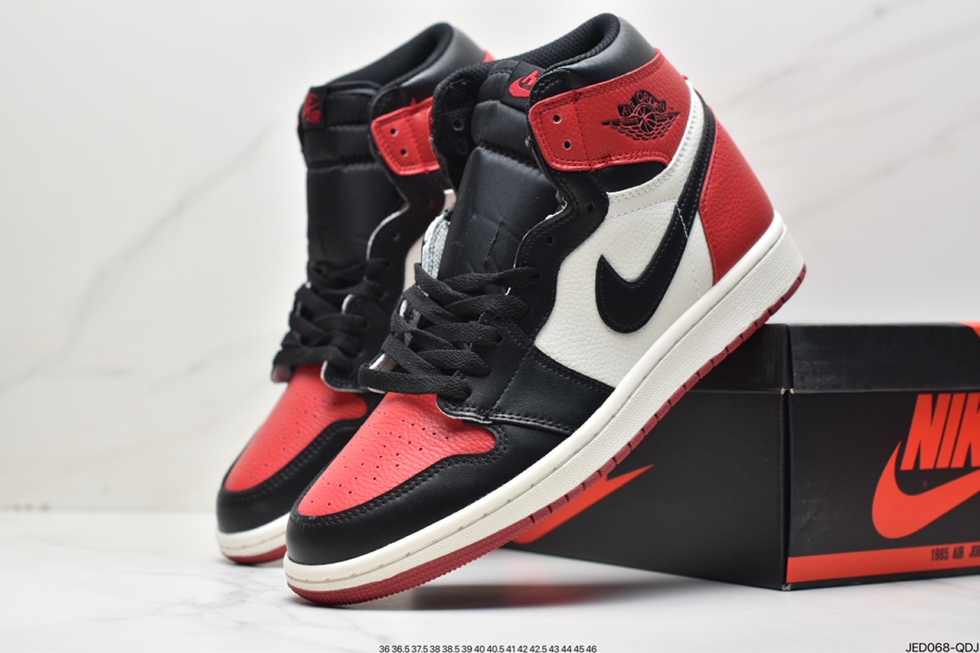 150 耐克Air Jordan 1 Retro High OG "Crimson Tint"AJ1经典复古经典高帮百搭文化篮球鞋555088-010