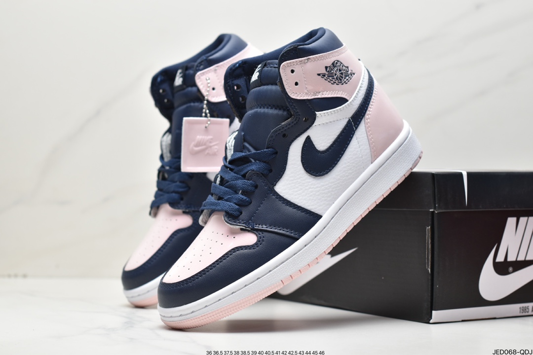 150 耐克Air Jordan 1 Retro High OG "Crimson Tint"AJ1经典复古经典高帮百搭文化篮球鞋555088-010