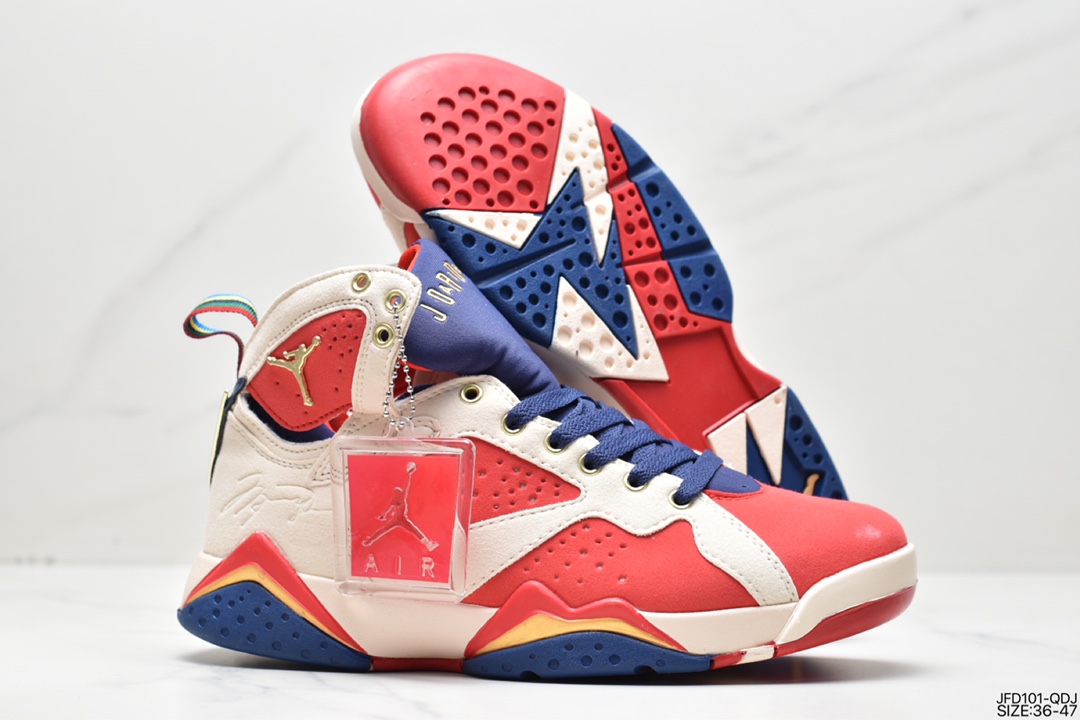 170 Trophy Room x Air Jordan 7 高帮 联名浅棕红 DM1195-474