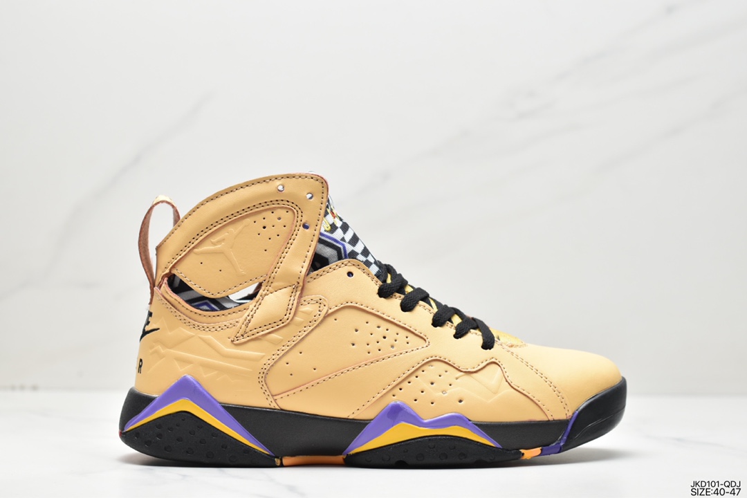 170 Trophy Room x Air Jordan 7 高帮 联名浅棕红 DM1195-474