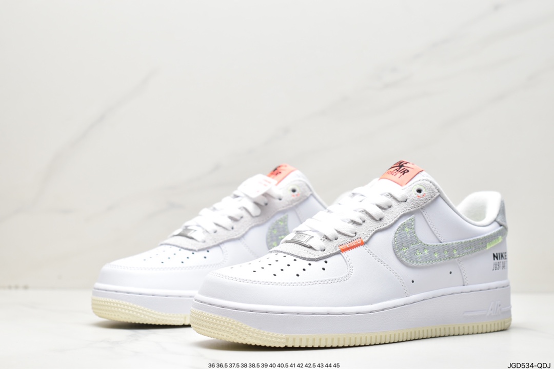 180 Nike Air Force 1 Low 灰勾绿FB1853-111