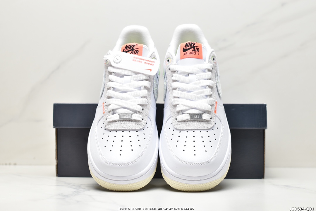 180 Nike Air Force 1 Low 灰勾绿FB1853-111