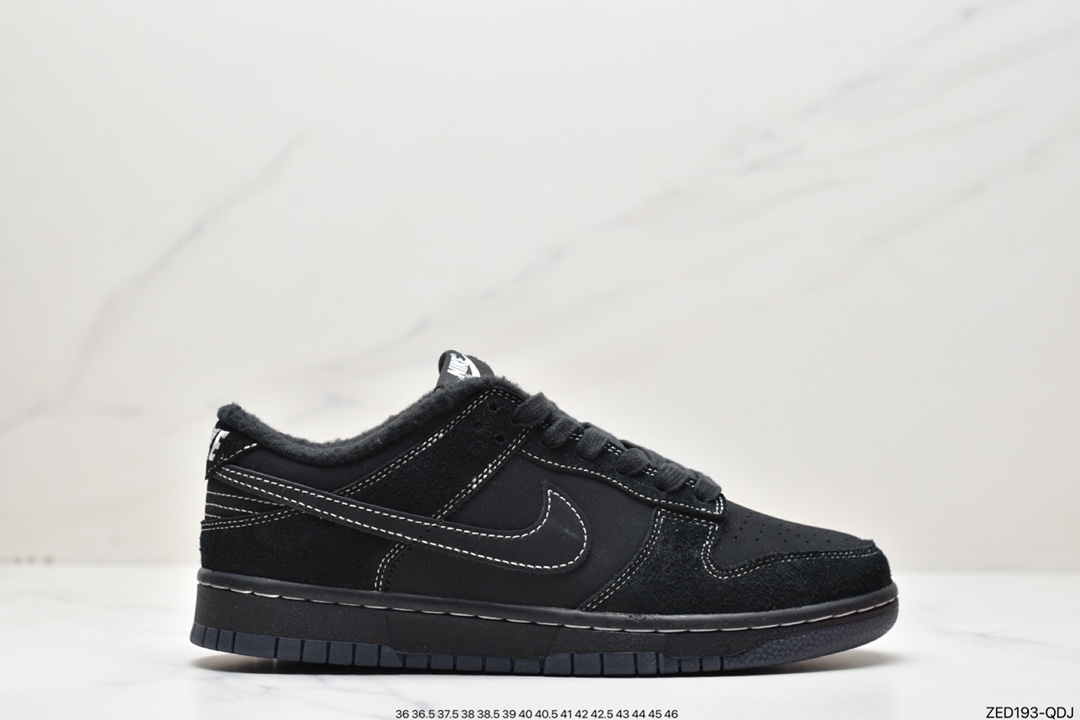260 Undefeated x Nike Dunk Low SP“5 On It” 五道杠联名黑武士DO9329-001