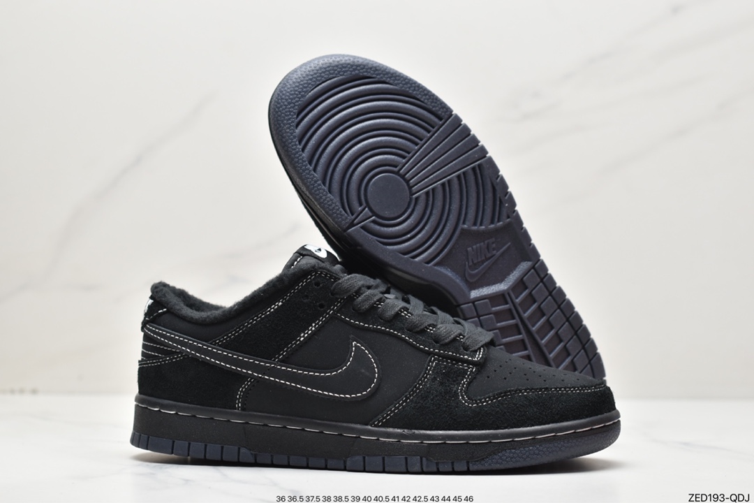 260 Undefeated x Nike Dunk Low SP“5 On It” 五道杠联名黑武士DO9329-001