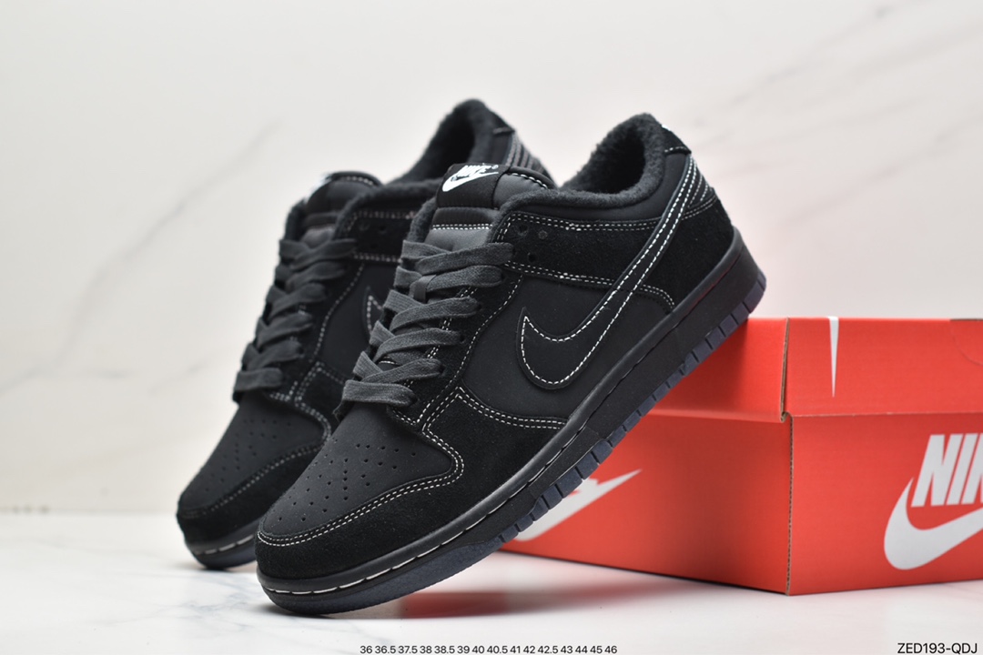 260 Undefeated x Nike Dunk Low SP“5 On It” 五道杠联名黑武士DO9329-001