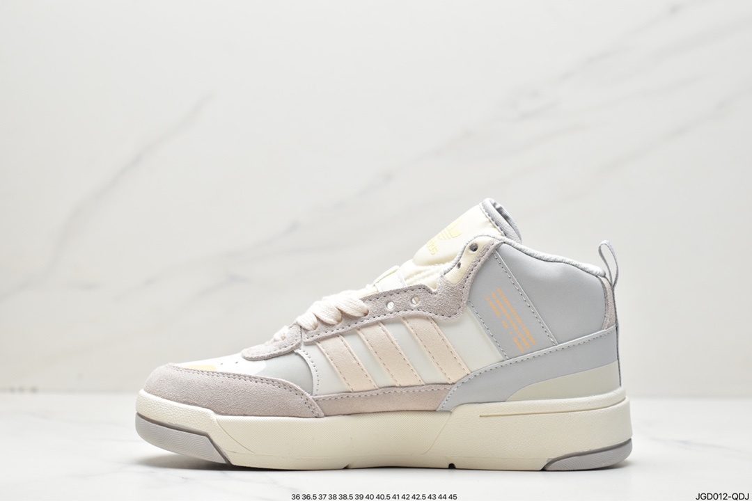 180 adidas Originals Post UP中邦"白绿黄" 这款adidas经典款GV9329