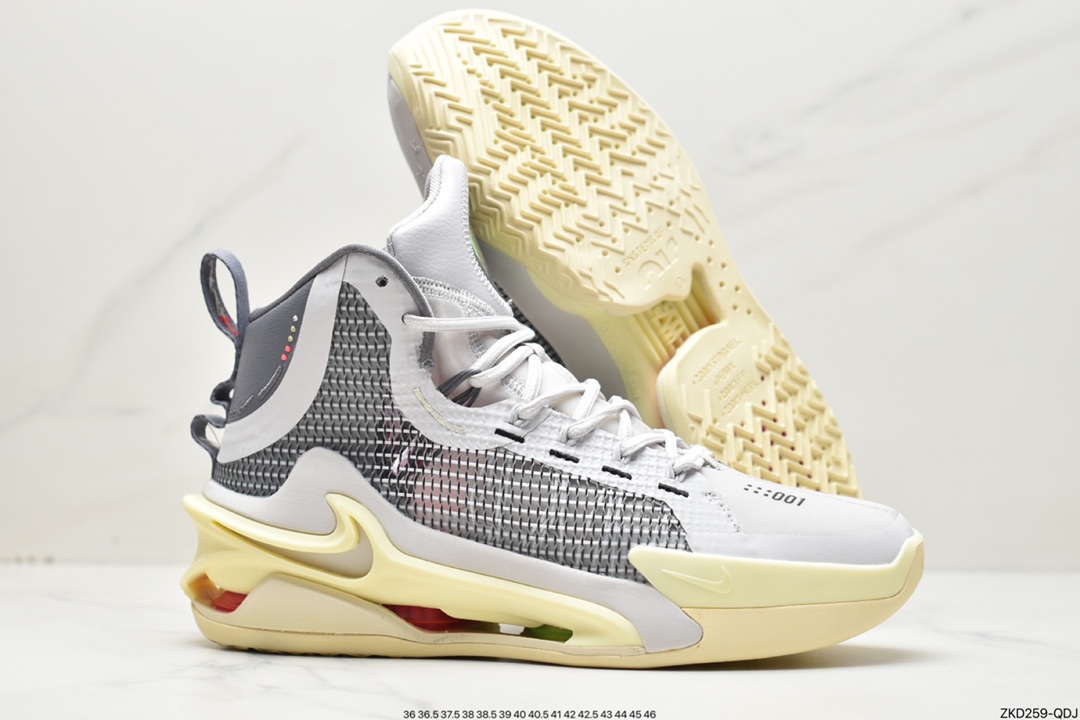 270 NK Air zoom GT Jump EP 实战篮球鞋 灰白 DC9039-002