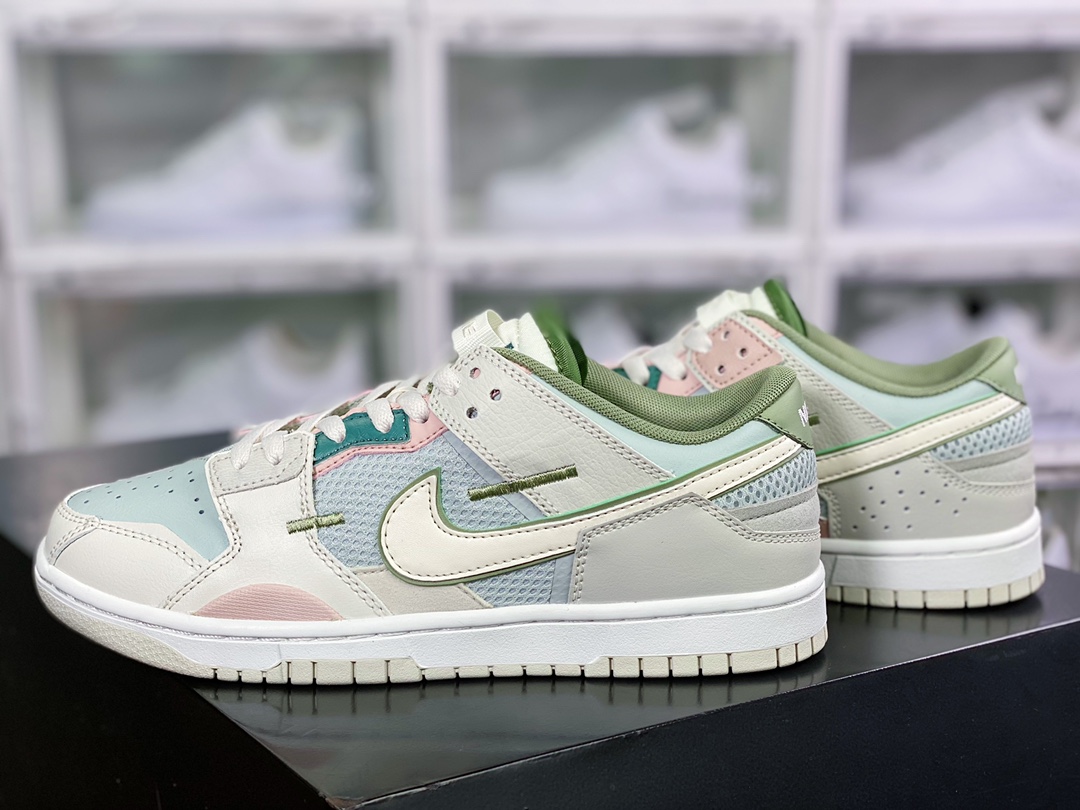 300 SB Dunk Scrap Low”Grey Haze Phantom”扣篮系列低帮DM0802-001