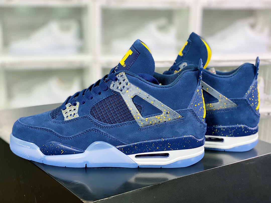 260 Air Jordan 4 Retro SE”University Blue”AJ4代中帮1036600