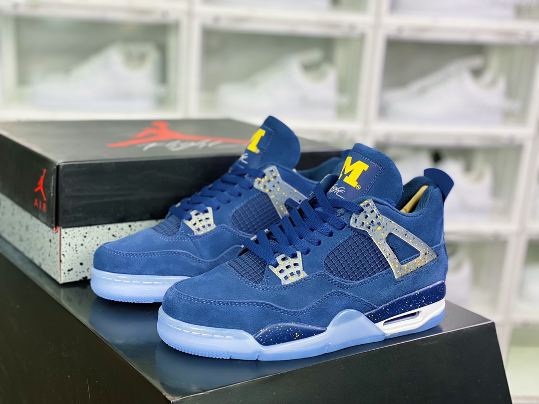 260 Air Jordan 4 Retro SE”University Blue”AJ4代中帮1036600