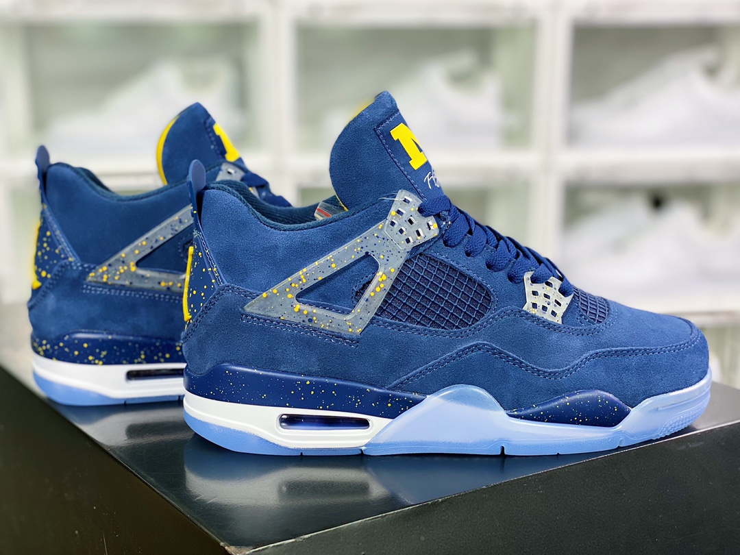 260 Air Jordan 4 Retro SE”University Blue”AJ4代中帮1036600