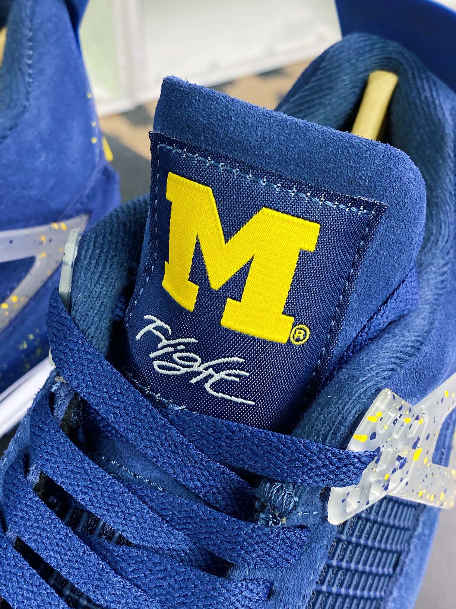 260 Air Jordan 4 Retro SE”University Blue”AJ4代中帮1036600