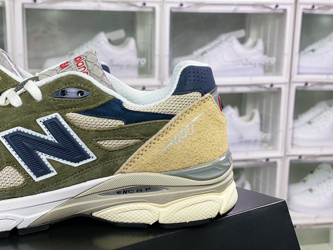 NB Made in USA M990V3 Three-generation series low-top American-made blood classic retro leisure sports M990TO3