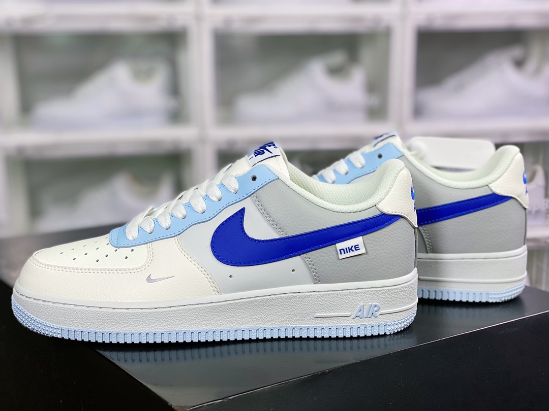 240 Air Force 1'07 Low”lvory Hyper Royal”空军一号经典低帮“皮革米白蓝”FB1844-222