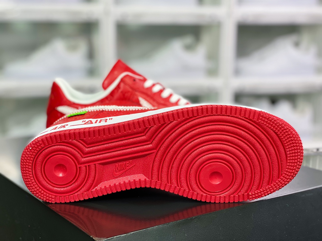 280  Air Force 1'07 LV8 Low”Red/White/Black/LV Monogram”空军一号AEU3BM16M693-1A9VA7