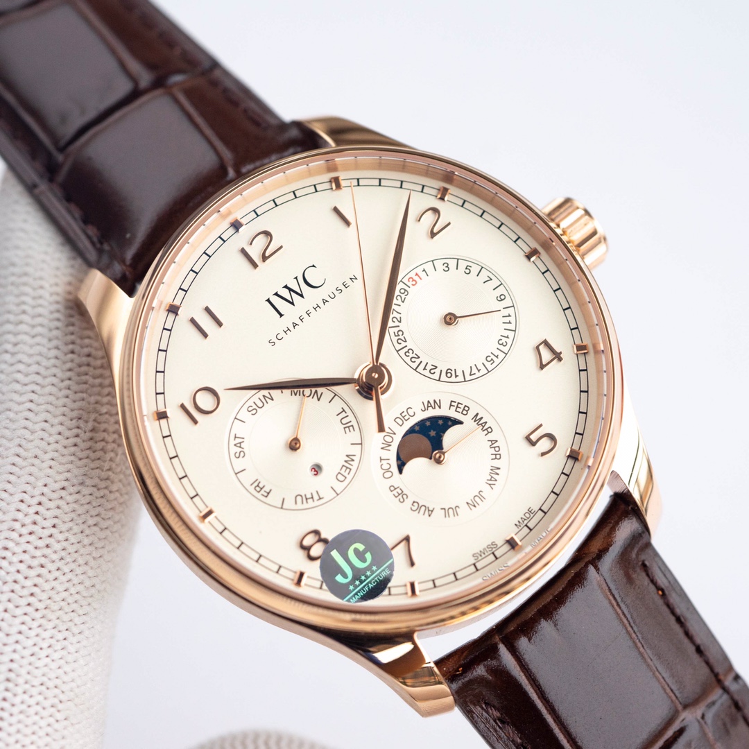 [IWC Watches]It combines time, date, week, leap year, true moon phase and mont
