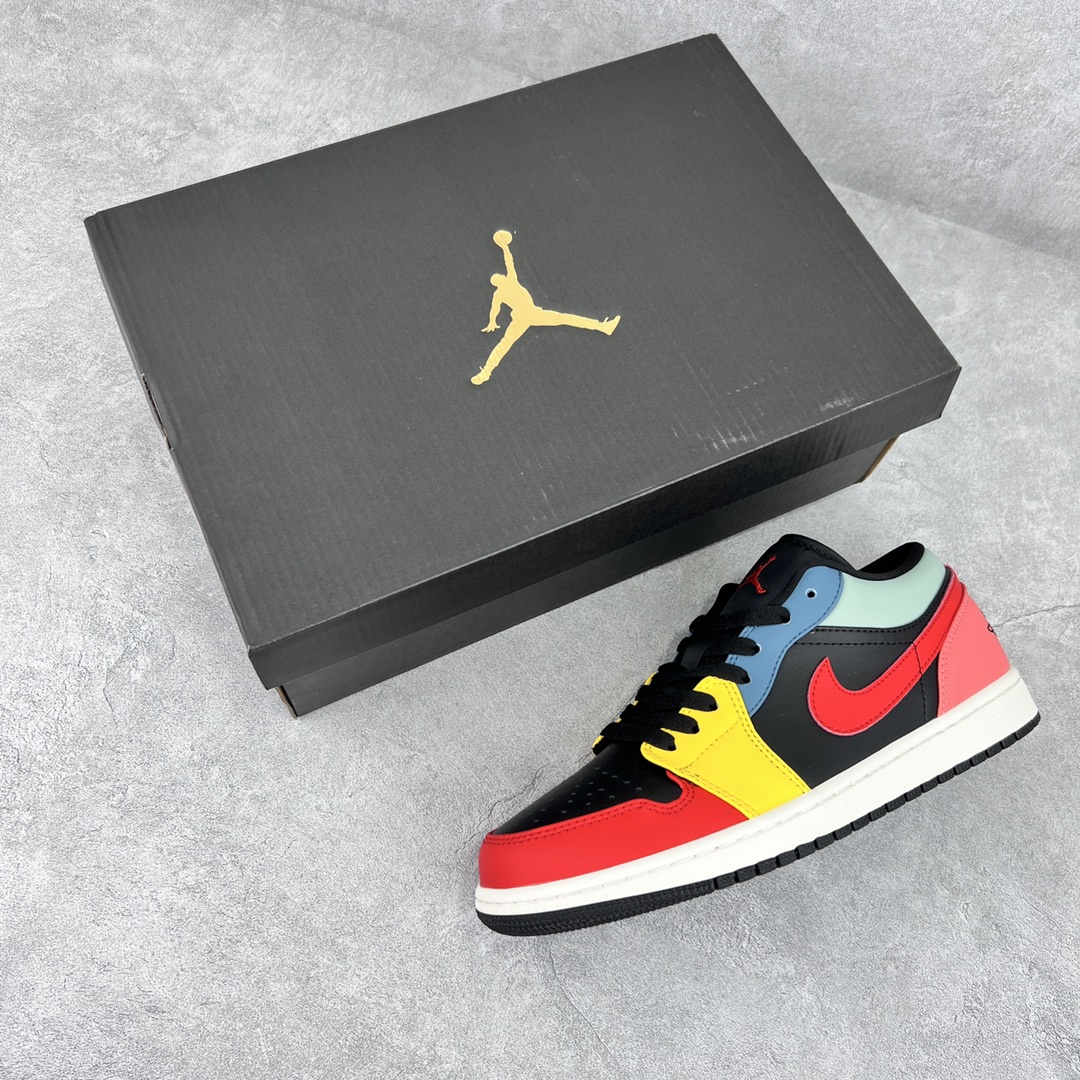 AirJordan1Low黑红黄货号