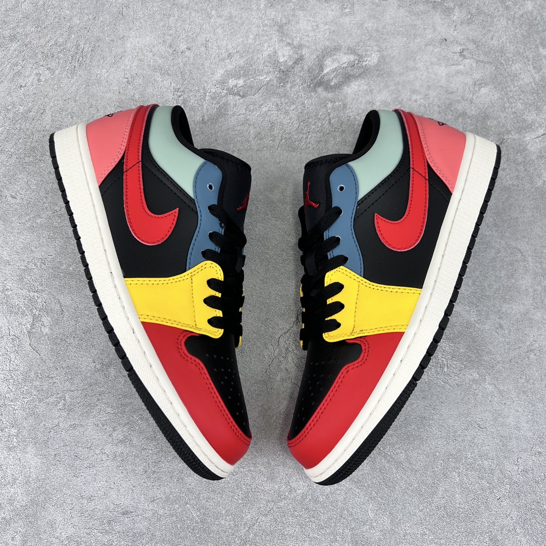 AirJordan1Low黑红黄货号