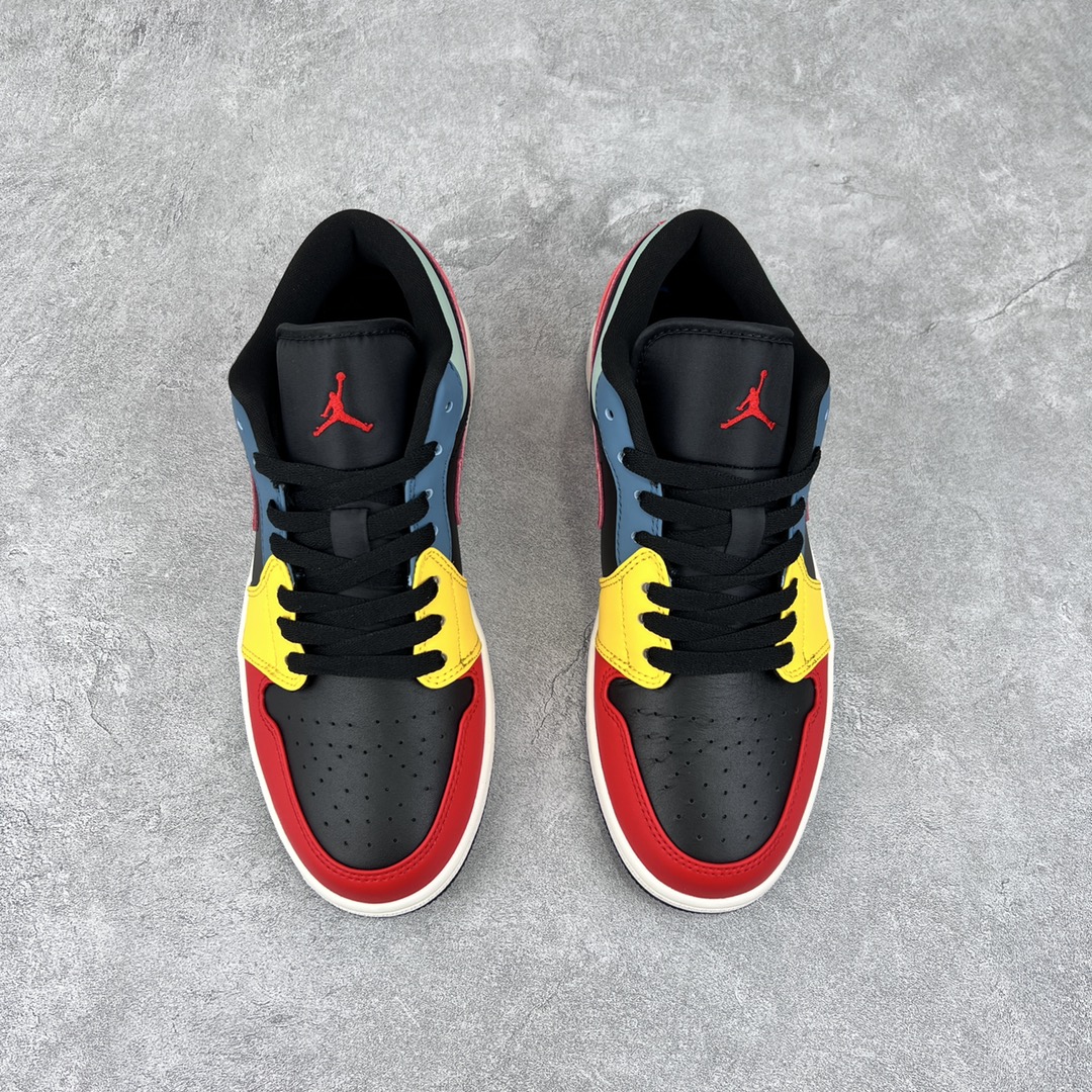 AirJordan1Low黑红黄货号