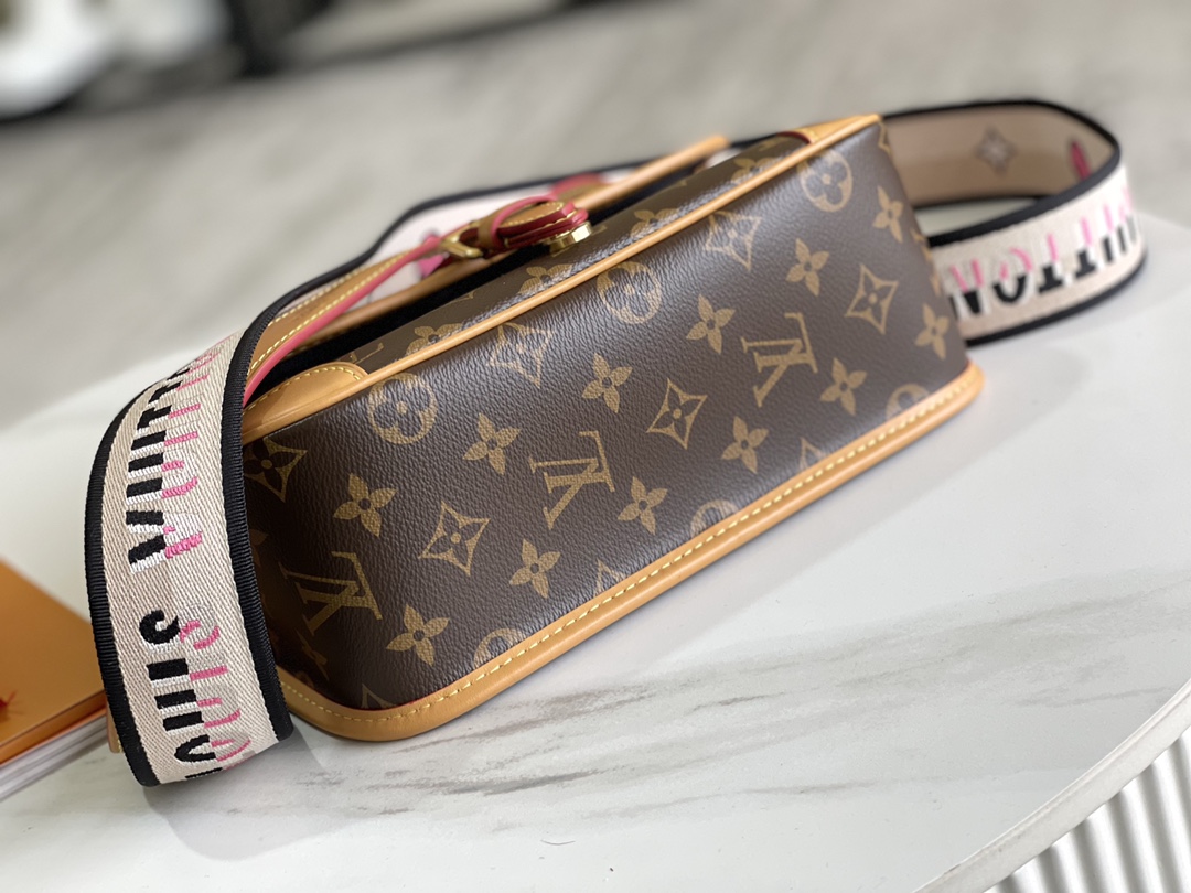 路易威登 Louis Vuitton 高定典藏经典高奢皮具手袋托特包斜挎包女包 #FF5AA4BE 5