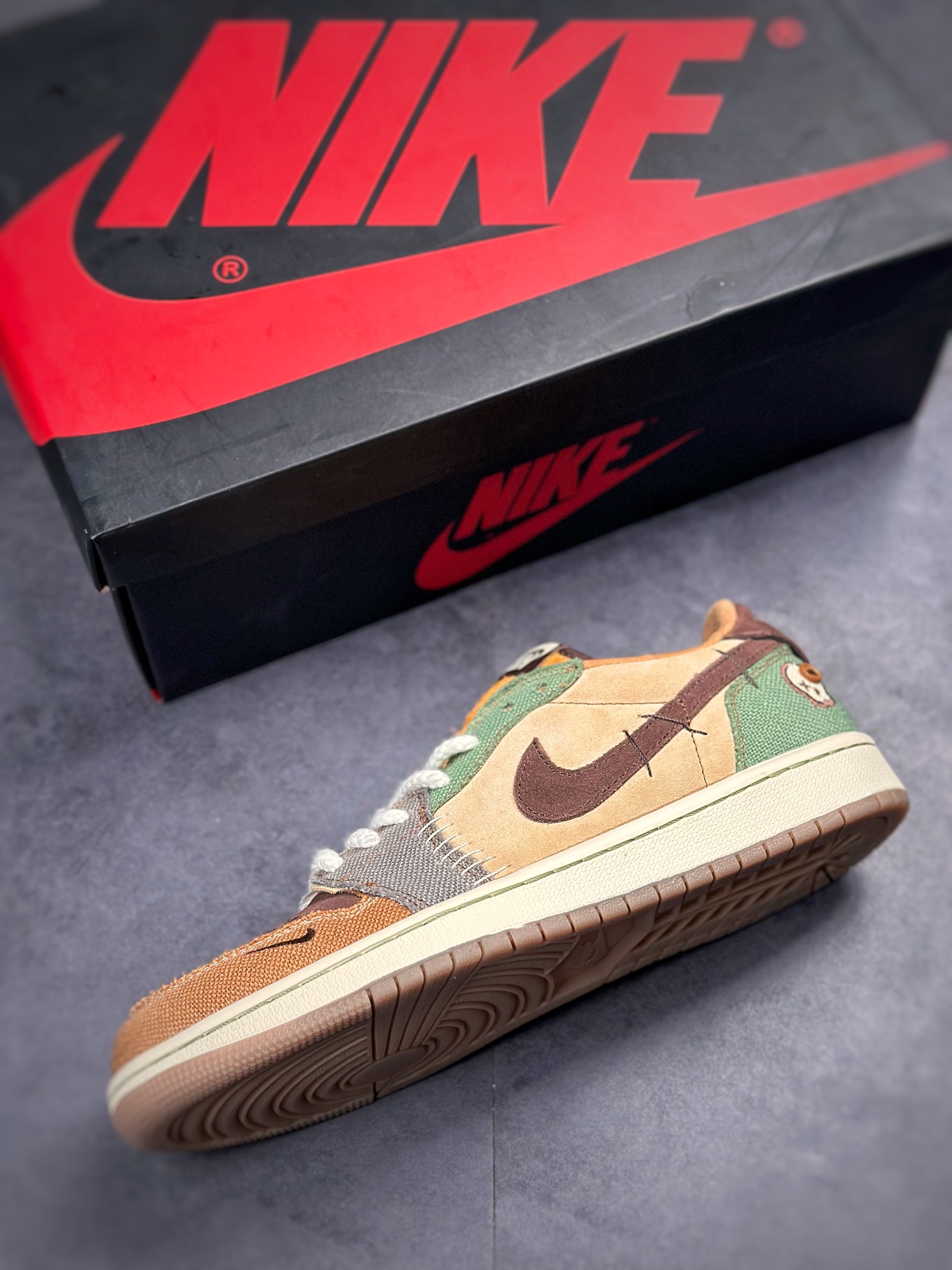 200 Air Jordan 1 Low 巫毒娃娃脚趾 AJ1乔1低帮休闲板鞋 DZ7292-200