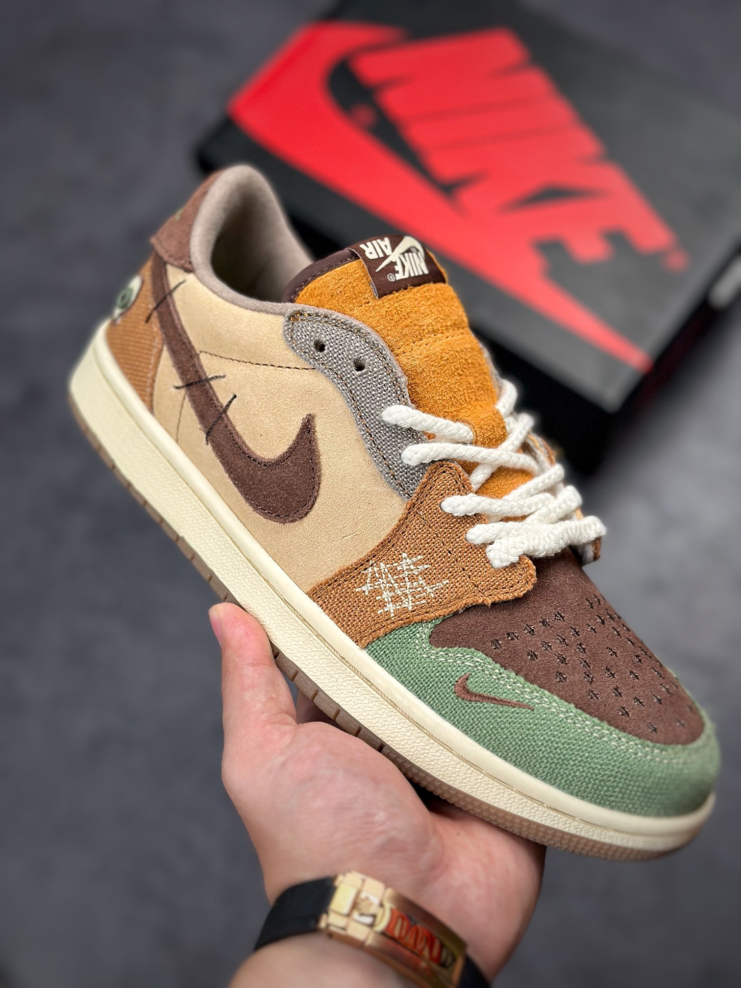 200 Air Jordan 1 Low 巫毒娃娃脚趾 AJ1乔1低帮休闲板鞋 DZ7292-200
