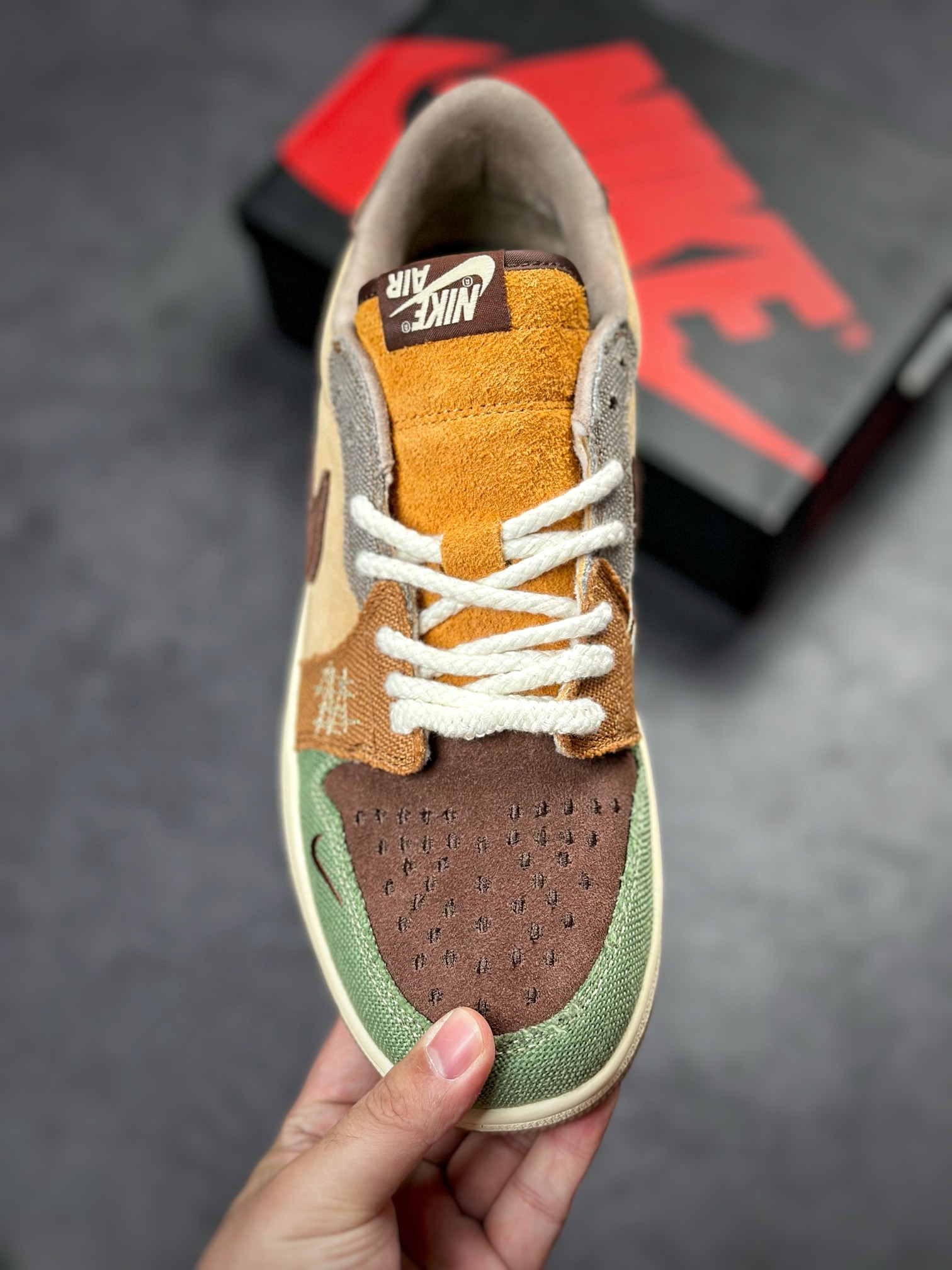 200 Air Jordan 1 Low 巫毒娃娃脚趾 AJ1乔1低帮休闲板鞋 DZ7292-200
