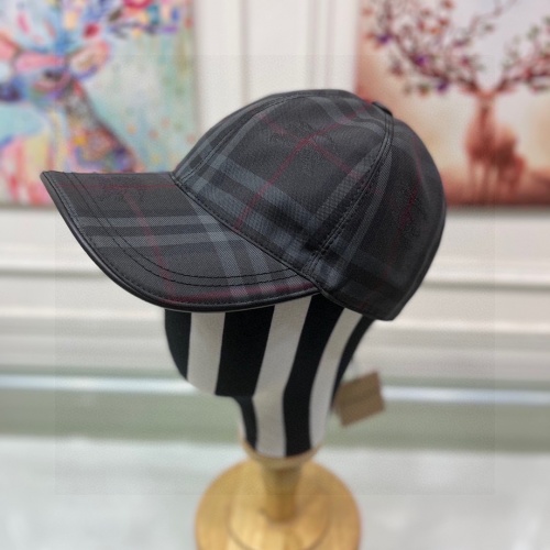 Burberry Baseball Cap with Check Pattern, Adjustable Leather Strap, Unisex 1 Burberry Baseball Cap with Check Pattern, Adjustable Leather Strap, Unisex