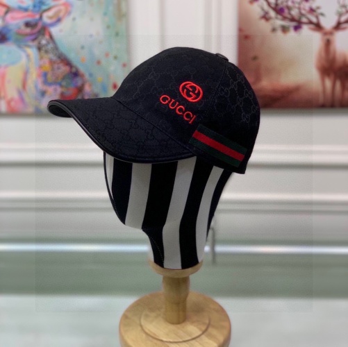 Gucci Classic Baseball Cap GG Canvas with Embroidered Logo, Adjustable Fit 1 Gucci Classic Baseball Cap GG Canvas with Embroidered Logo, Adjustable Fit