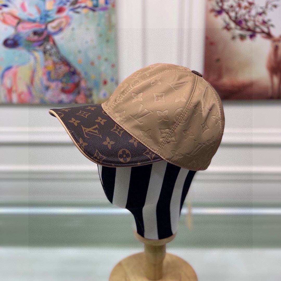 Louis Vuitton Baseball Cap, Monogram, Adjustable Strap, Designer Hat