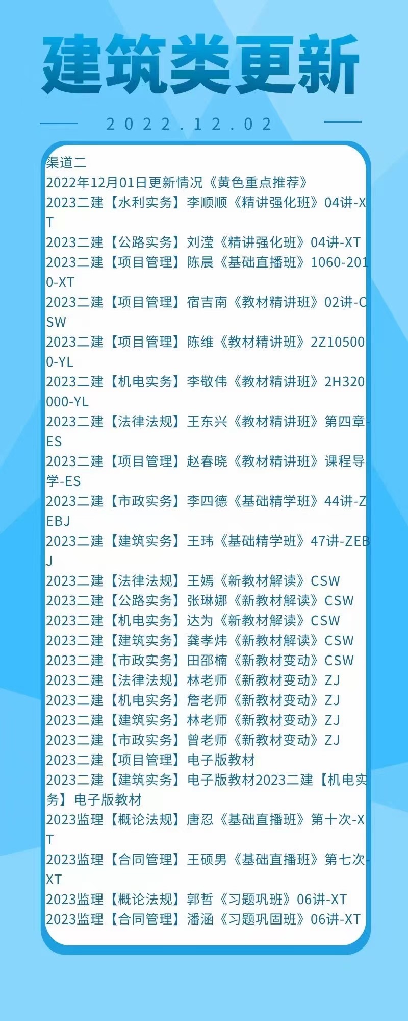 萌学院区12月02号更新 ?22建筑类