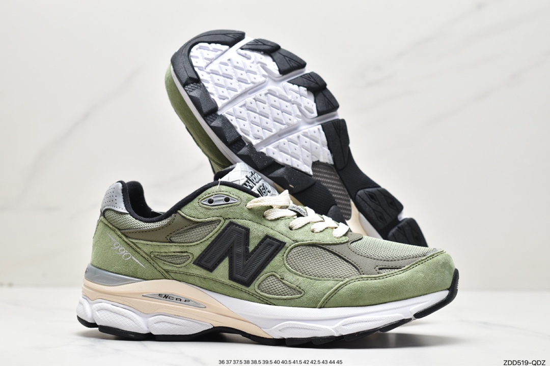 New Balance 990v3 retro single product breathable shock-absorbing wear-resistant low-top sports running shoes 990JD3