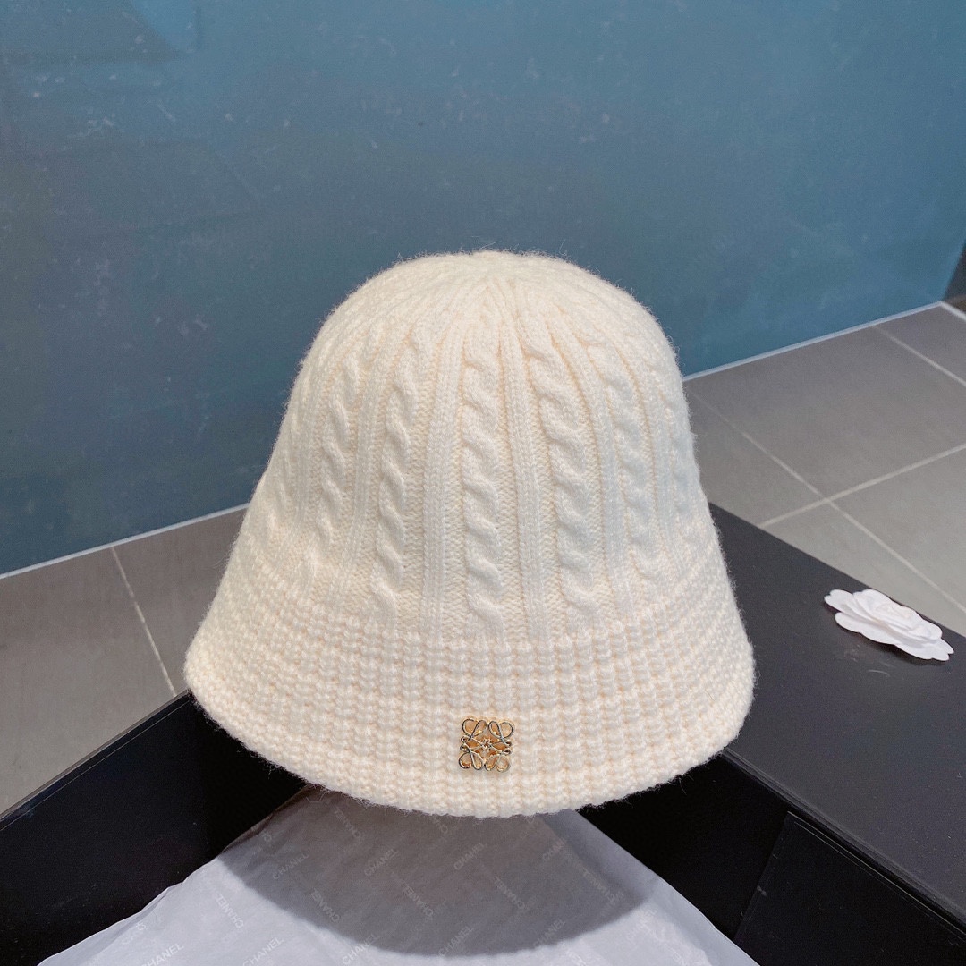 Copy
 Loewe Hats Bucket Hat Knitting Fall Collection Casual