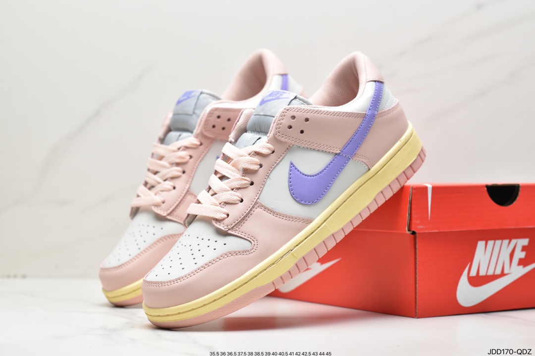 120 耐克Nike WMNS SB Dunk Low Pro”Pink Oxford”扣篮系列低帮DD1503-601
