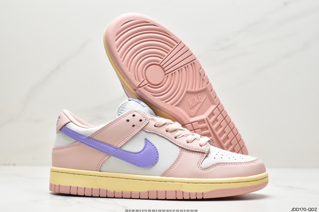 120 耐克Nike WMNS SB Dunk Low Pro”Pink Oxford”扣篮系列低帮DD1503-601