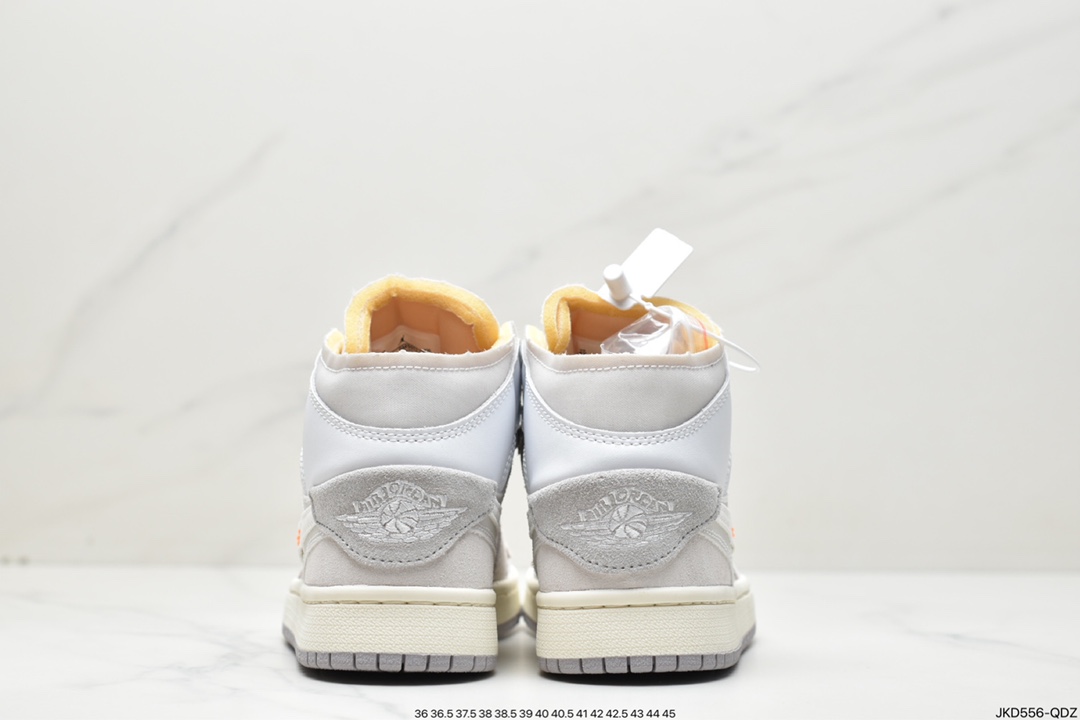 160 乔丹Air Jordan I Mid 'White and Phantom' 以 “inside out” 结构为灵感DM9652-100