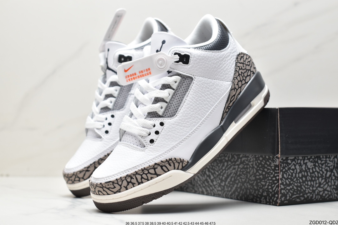 290 Air Jordan 3 Retro”Cardinal Red”迈克尔·乔丹AJ3代中帮篮球鞋CT8532-169