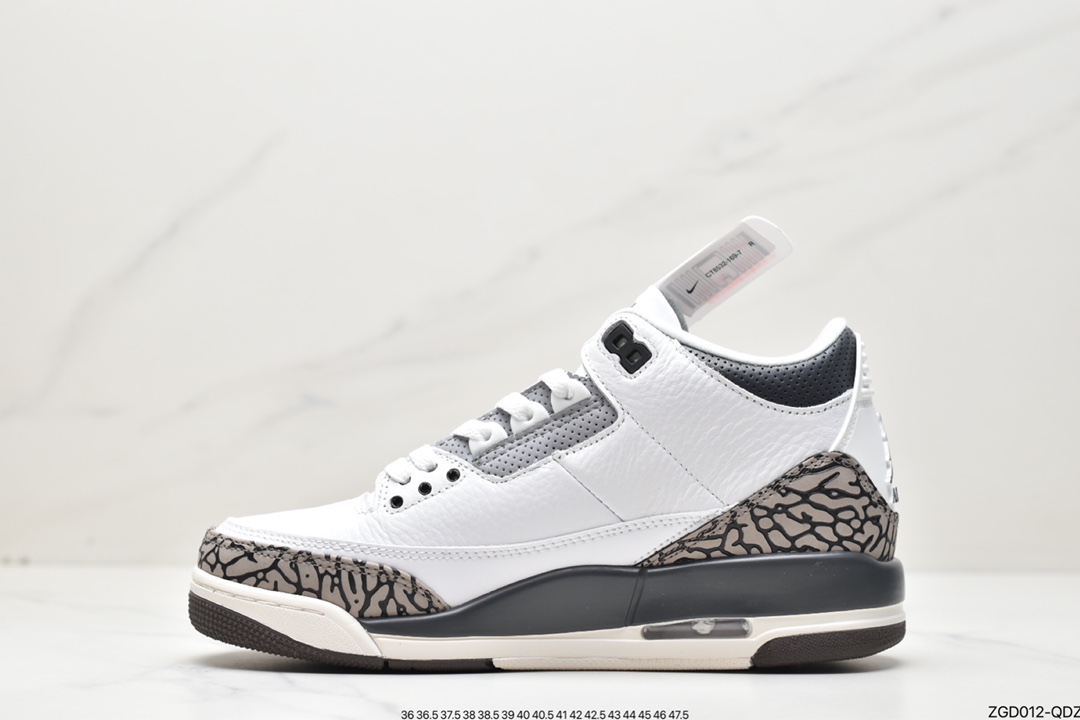 290 Air Jordan 3 Retro”Cardinal Red”迈克尔·乔丹AJ3代中帮篮球鞋CT8532-169