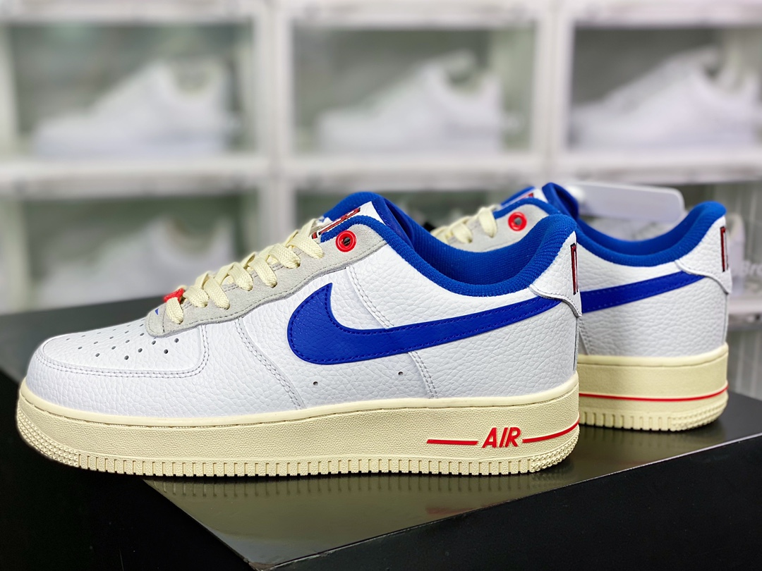 200 Air Force 1'07 Low”Command Force”空军一号“皮革白灰红蓝氧化底”DR0148-100