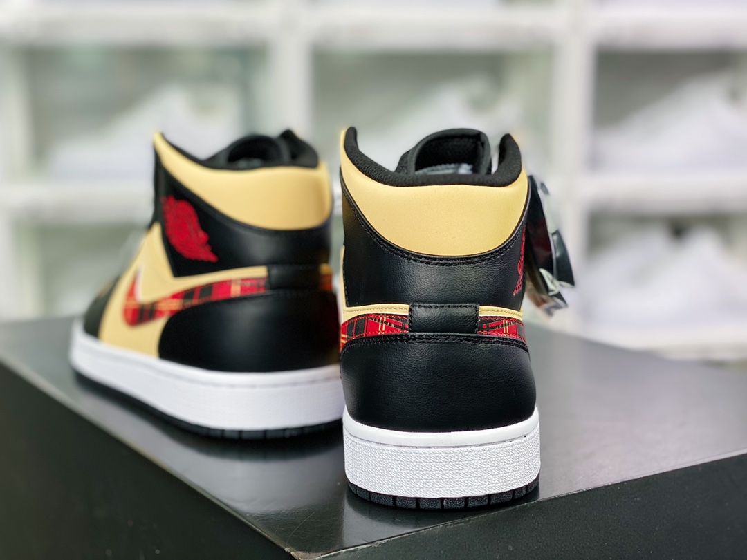 240 Air Jordan Retro 1 Mid SE”Wear Away White Black Orange”AJ1乔丹一代低帮篮球鞋DZ5329-001