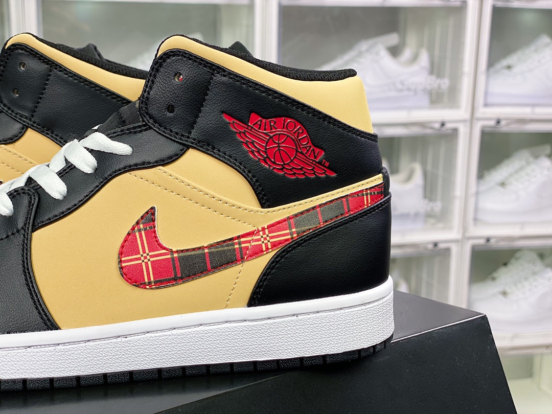 240 Air Jordan Retro 1 Mid SE”Wear Away White Black Orange”AJ1乔丹一代低帮篮球鞋DZ5329-001